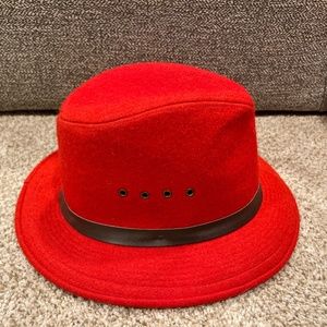 Genuine Filson red packer hat